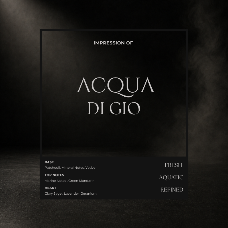 ACQUA DI GIO notes
