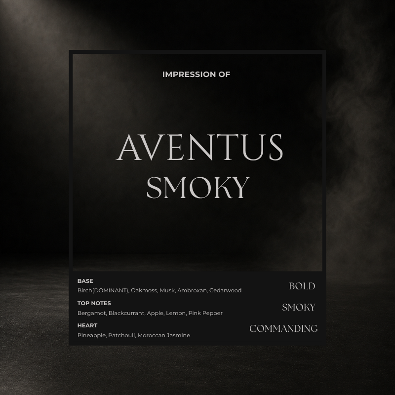 AVENTUS CREED SMOKEY notes