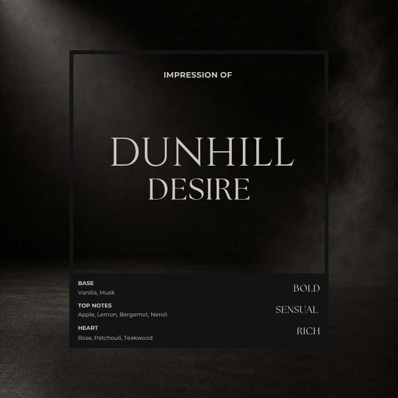 DUNHILL DESIRE notes