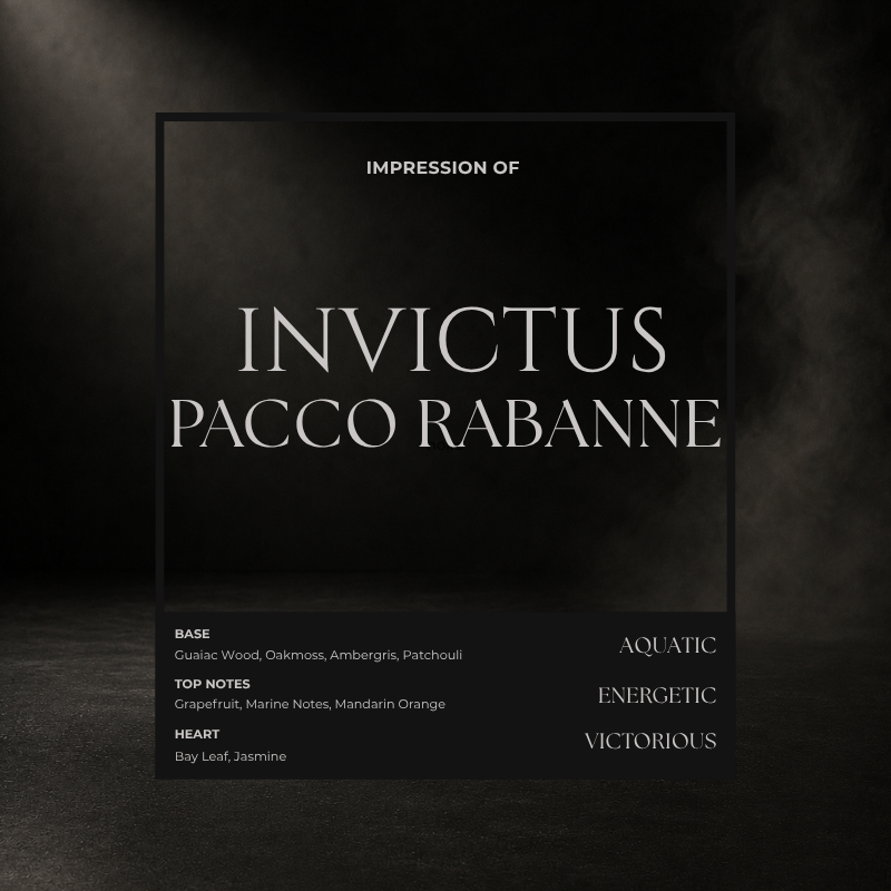 INVICTUS PACCO RABANNE notes