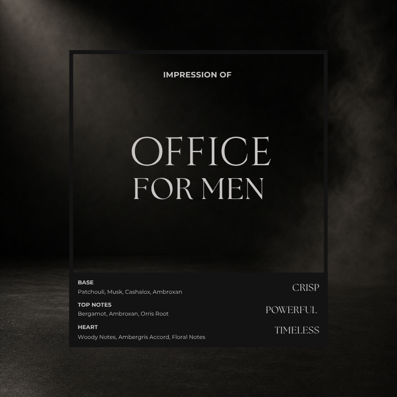 OFFICE FOR MEN notes