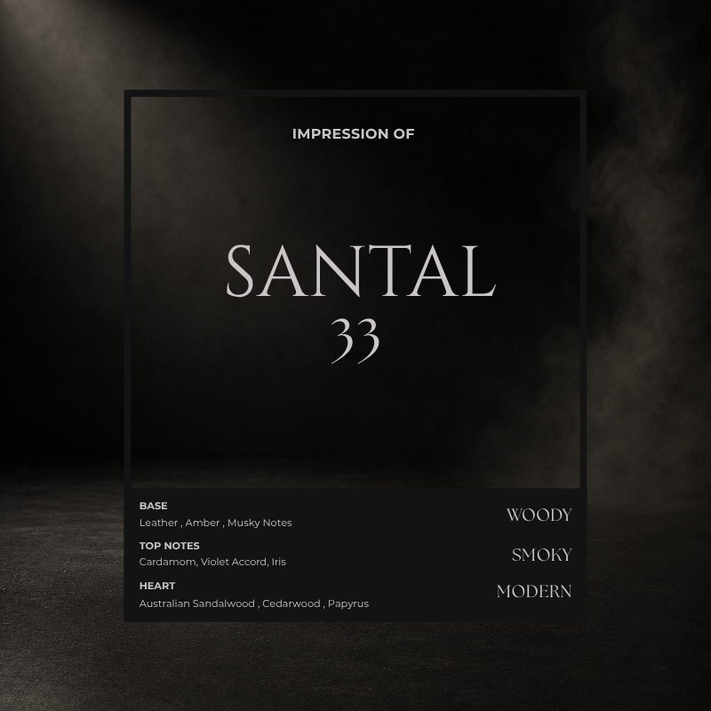 santal 33 notes