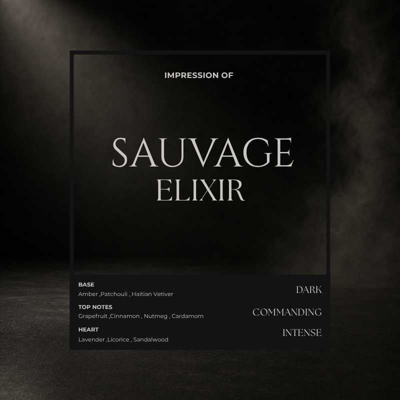 sauvage elixir notes